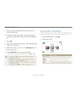 Предварительный просмотр 58 страницы Samsung MV900F Manual Del Usuario