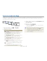 Предварительный просмотр 81 страницы Samsung MV900F Manual Del Usuario