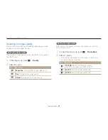 Preview for 64 page of Samsung MV900F User Manual