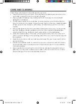 Preview for 37 page of Samsung MW0113M User Manual