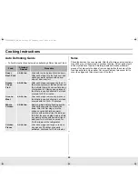 Preview for 20 page of Samsung MW1020BA Owner'S Manual