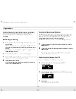 Preview for 13 page of Samsung MW1025BB Owner'S Manual