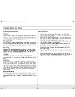 Preview for 16 page of Samsung MW1025BB Owner'S Manual