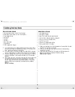 Preview for 21 page of Samsung MW1025BB Owner'S Manual