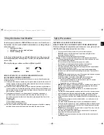 Предварительный просмотр 3 страницы Samsung MW102N Owner'S Instructions Manual