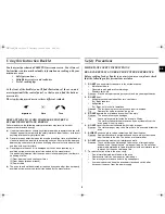 Preview for 3 page of Samsung MW102W Owner'S Instructions Manual