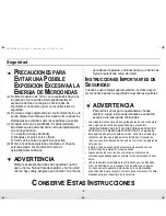 Preview for 2 page of Samsung MW1030 (Spanish) Manual Del Usuario