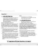 Preview for 4 page of Samsung MW1030 (Spanish) Manual Del Usuario