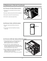 Preview for 13 page of Samsung MW1030WE Service Manual