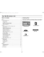 Предварительный просмотр 5 страницы Samsung MW1050 Owner'S Manual