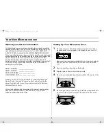 Preview for 6 page of Samsung MW1080STA Owner'S Manual