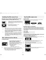 Preview for 4 page of Samsung MW123ST Owner'S Manual