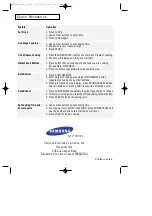 Preview for 29 page of Samsung MW1250WA Owner'S Manual