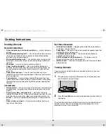 Preview for 16 page of Samsung MW1980STD Owner'S Manual