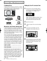 Предварительный просмотр 6 страницы Samsung MW4688BA Owner'S Manual