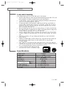 Preview for 7 page of Samsung MW6886W Owner'S Instructions Manual