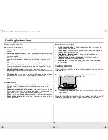 Preview for 10 page of Samsung MW725BB Owner'S Manual