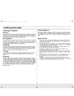 Preview for 11 page of Samsung MW725BB Owner'S Manual