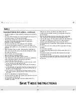 Предварительный просмотр 3 страницы Samsung MW730BB Owner'S Manual