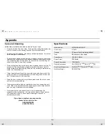 Предварительный просмотр 18 страницы Samsung MW730BB Owner'S Manual