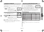 Preview for 87 page of Samsung MW76V Owner'S Instructions Manual