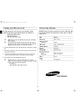 Preview for 8 page of Samsung MW81W-S Owner'S Instructions Manual