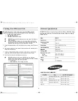 Предварительный просмотр 8 страницы Samsung MW81Z Owner'S Instructions Manual