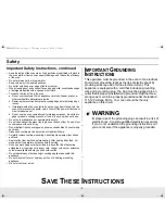 Preview for 3 page of Samsung MW840BC Owner'S Manual