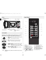 Предварительный просмотр 2 страницы Samsung MW89M Owner'S Instructions Manual