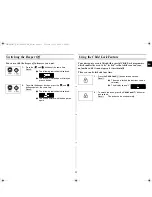 Preview for 11 page of Samsung MW89M Owner'S Instructions Manual