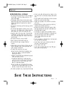 Preview for 3 page of Samsung MW9596W Owner'S Manual