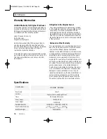 Preview for 5 page of Samsung MW9596W Owner'S Manual