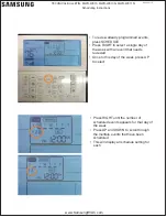 Preview for 9 page of Samsung MWR-WE10 Scheduling Instructions