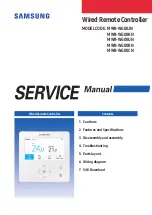 Предварительный просмотр 1 страницы Samsung MWR-WG00RN Service Manual