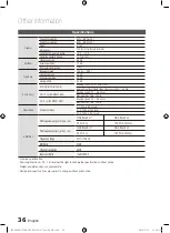 Предварительный просмотр 36 страницы Samsung MX-C630D User Manual