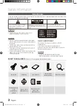 Preview for 2 page of Samsung MX-D830D User Manual