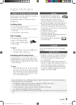 Preview for 3 page of Samsung MX-D830D User Manual