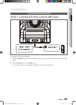 Preview for 15 page of Samsung MX-D830D User Manual