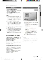 Preview for 21 page of Samsung MX-D830D User Manual