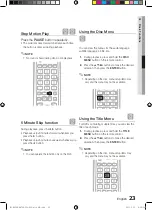 Preview for 23 page of Samsung MX-D830D User Manual