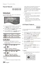 Preview for 24 page of Samsung MX-D830D User Manual