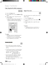 Preview for 26 page of Samsung MX-D830D User Manual