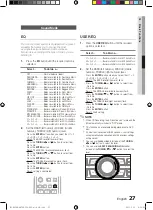 Preview for 27 page of Samsung MX-D830D User Manual