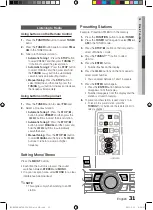 Preview for 31 page of Samsung MX-D830D User Manual