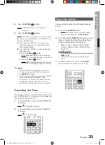 Preview for 33 page of Samsung MX-D830D User Manual