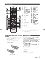 Предварительный просмотр 7 страницы Samsung MX-E650 User Manual