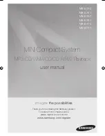 Preview for 1 page of Samsung MX-E750 User Manual