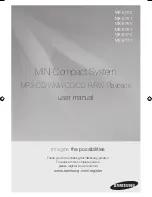 Samsung MX-E750 User Manual preview