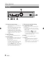 Preview for 6 page of Samsung MX-FS9000 User Manual