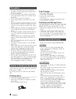 Предварительный просмотр 4 страницы Samsung MX-H630 User Manual